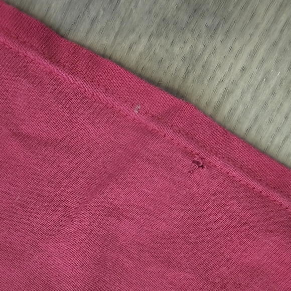 Trader Joes Hot Pink Tee - Picture 3 of 7